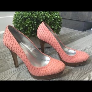 Calvin Klein Coral/Apricot Kendall Pumps Heels